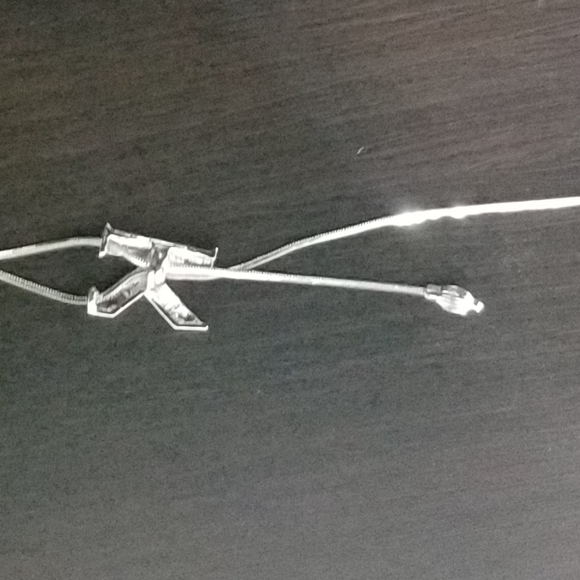 "K" Rinestone Necklace - Picture 4 of 4